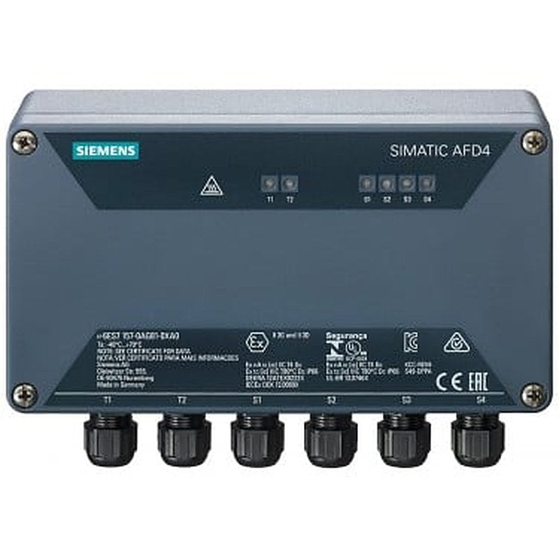 Active field distributor AFD4 for PROFIBUS PA for foundation Fieldbus H1, 4 short circuit-proof spur lines with bounce protection logic Automatic bus termination for line and ring topology for extended temperature range Degree of protection IP66