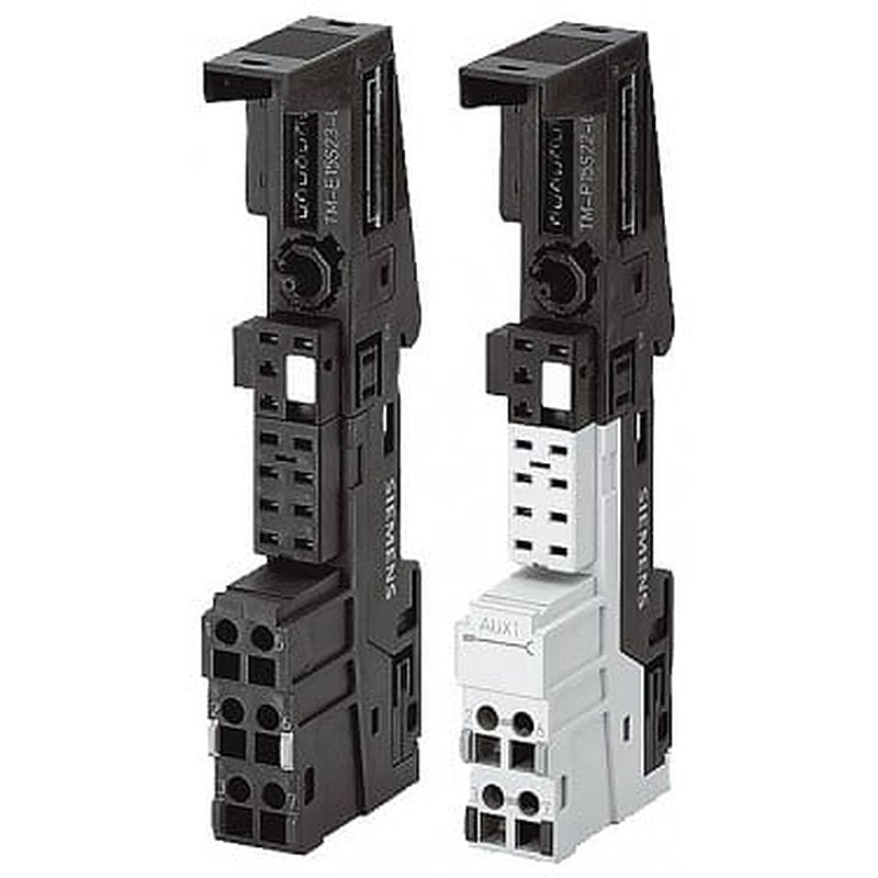 SIMATIC DP, 1 terminal module TM-E15C24-AT for ET 200S, for electronic module 2 AI TC High Feature, 15 mm width, spring-type terminals with terminal access to AUX1, AUX1 continuous