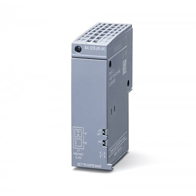 SIMATIC ET 200SP, BusAdapter BA SCRJ/RJ45, media converter FOC-CU 1x SCRJ FO connection and, 1x RJ45 connection