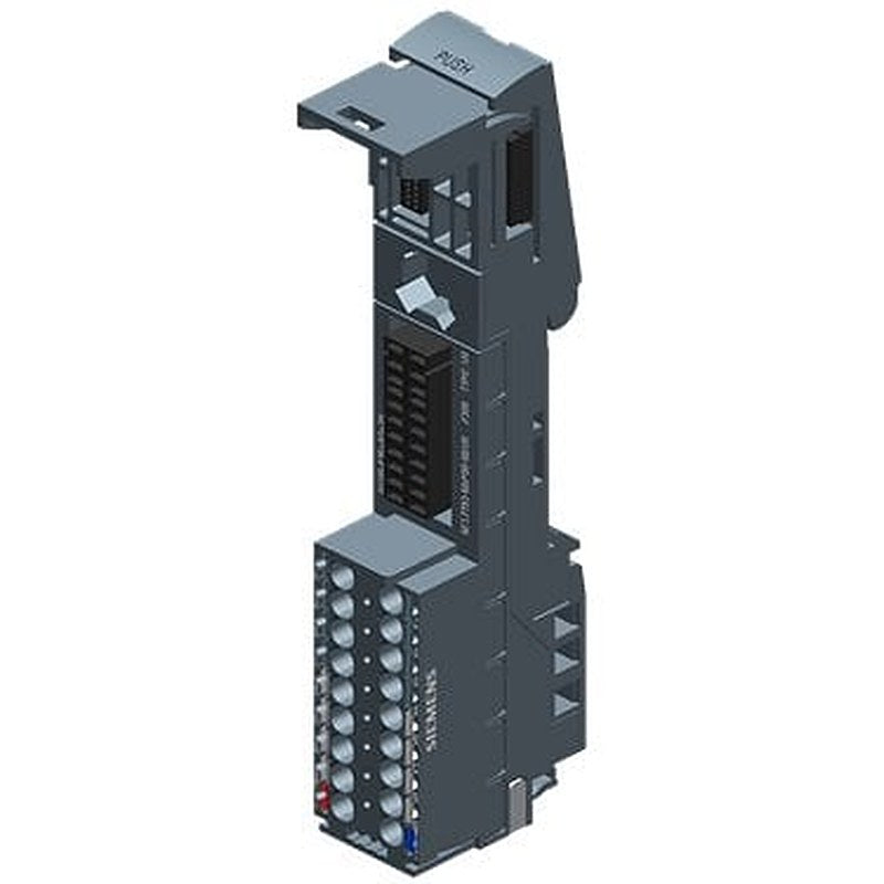 SIMATIC ET 200SP, BaseUnit BU20-P16+A0+2B, BU-TYPE U0, Packaging Unit: 1 Pieces, Push-in terminals, w/o AUX-terminals, bridged to left BU, WxH: 20mm x 117mm