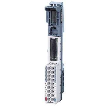 SIMATIC ET 200SP, BaseUnit BU15-P16+A0+2D, BU type A0, push-in terminals, without aux. terminals, new load group, WxH: 15x 117 mm