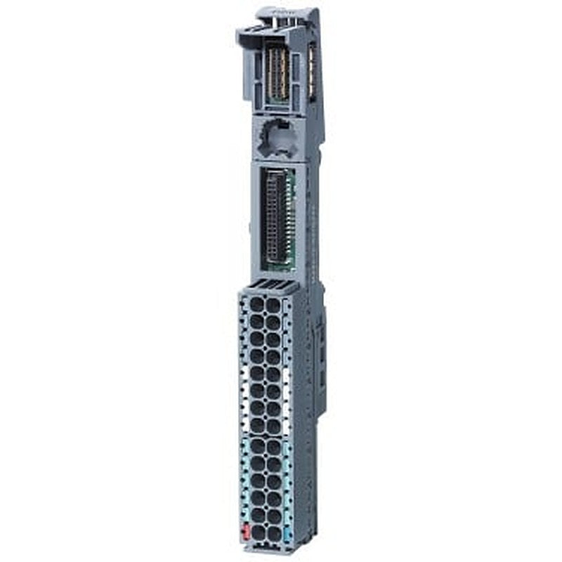 SIMATIC ET 200SP, BaseUnit BU15-P16+A0+12B/T, BU type A1, Push-in terminals, with 2x 5 add-on terminals, bridged to the left, WxH: 15 mm x 141 mm, with temperature acquisition