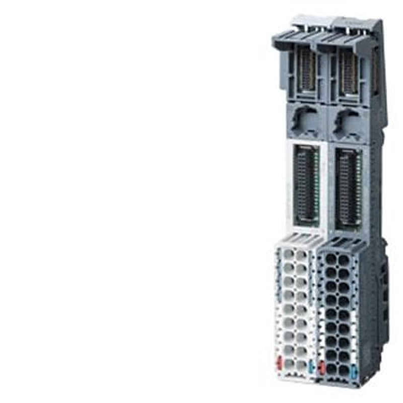 SIMATIC ET 200SP, 2-fold BaseUnit, BU type A0, 2BU15-P16+A0+2DB, Packing unit (PU) 1, push-in terminals, without auxiliary terminals, new potential group, WxH: 30 x 117 mm
