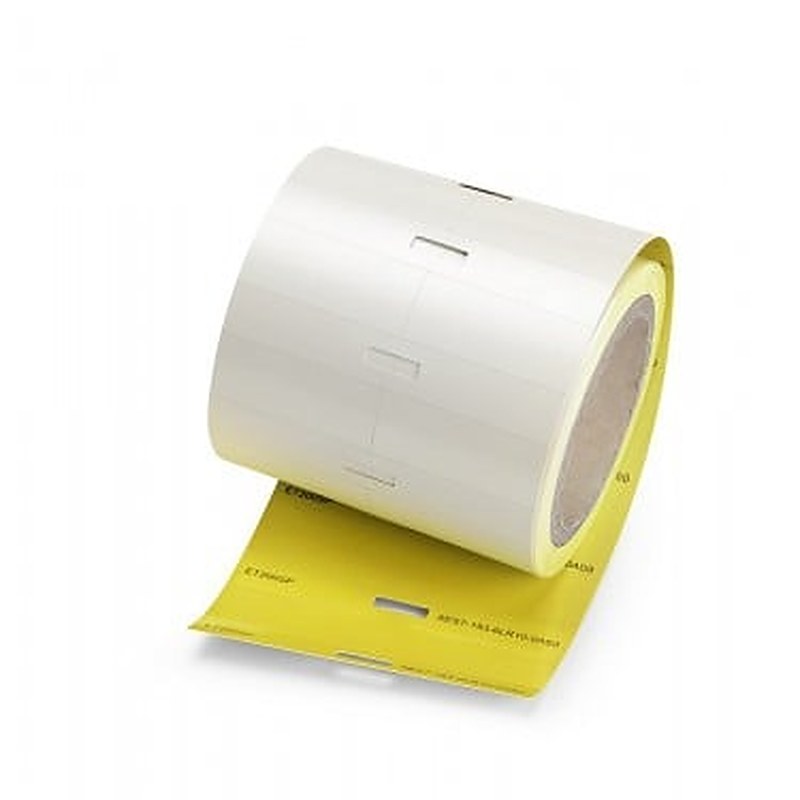 SIMATIC ET 200SP, 500 labeling strips, yellow, roll with 500 strips