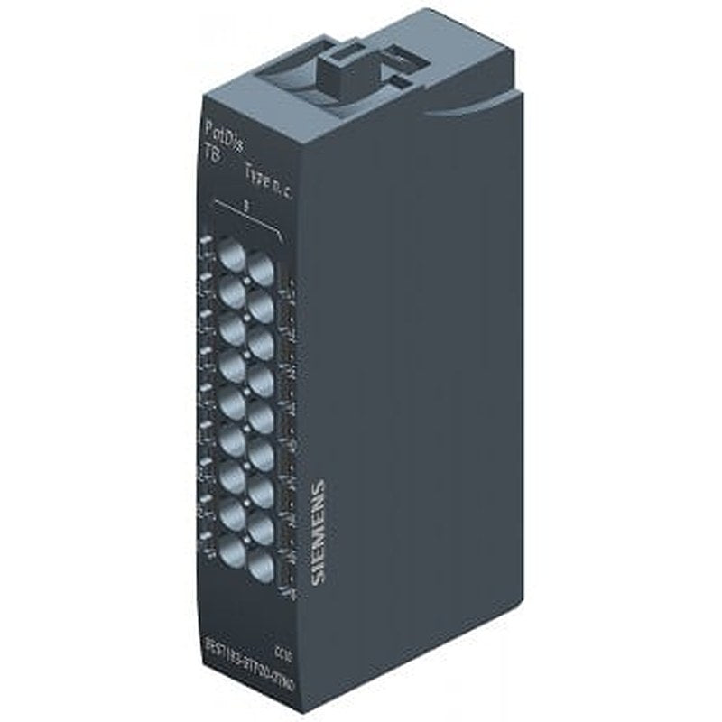 SIMATIC ET 200SP, Potential distributor module, PotDis terminal block, PotDis-TB-n.c.-G, 18 x n.c.(not connected) Push-In terminals, no connection to P1, P2, AUX, Packaging Unit: 1 Piece,