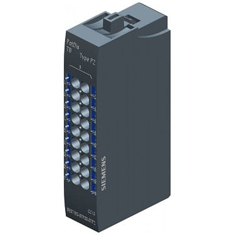 SIMATIC ET 200SP, Potential distributor module, PotDis terminal block, PotDis-TB-P2-B, 18 terminals to potential P2, Push-In terminals Packaging Unit: 1 Piece,
