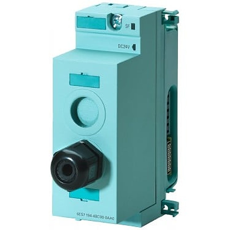 SIMATIC DP, Connection module for Power module PM-E ET 200 PRO Direct connection; up to 2 cable glands M20