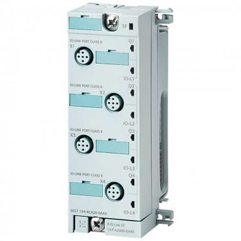 SIMATIC DP, Connection module for IO-Link master ET 200pro, 4xM12, plastic version