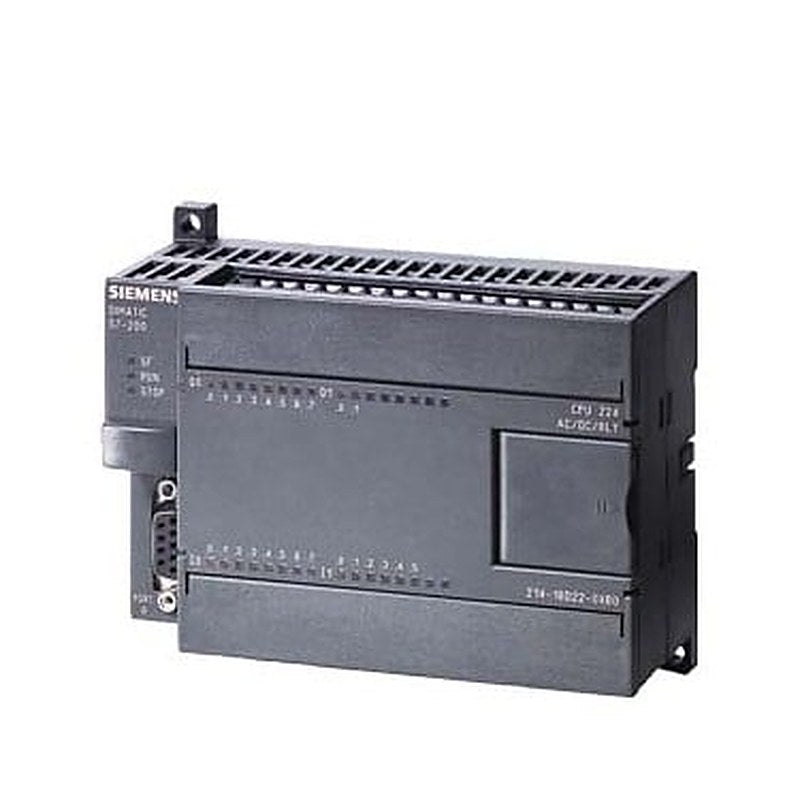 SIMATIC S7-200, CPU 224 Compact unit, AC power supply 14 DI DC/10 DO relay, 8/12 KB progr./8 KB data, PROFIBUS DP expandable