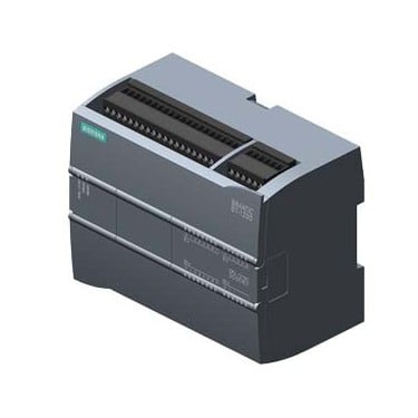 SIMATIC S7-1200, CPU 1215C, compact CPU, DC/DC/DC, 2 PROFINET ports, onboard I/O: 14 DI 24 V DC; 10 DO 24 V DC; 0.5A; 2 AI 0-10 V DC, 2 AO 0-20 mA DC, Power supply: DC 20.4-28.8V DC, project-specific: 500 KB memory