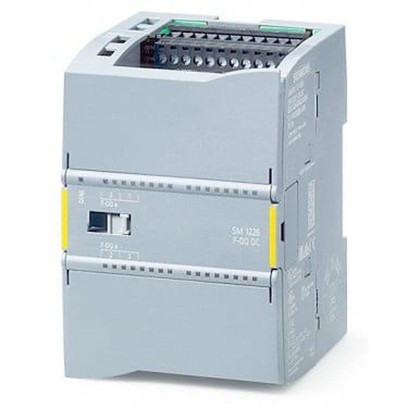 SIMATIC S7-1200, Digital output SM 1226, F-DQ 4x 24 V DC 2A, PROFIsafe, 70 mm overall width, up to PL E (ISO 13849-1)/ SIL3 (IEC 61508)