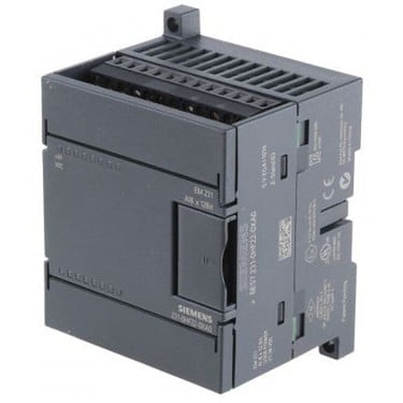 SIMATIC S7-200, analog input EM 231, only for S7-22X CPU, 8 AI, 0-10V DC, max 2 AI 0..20 mA 12/11-bit converter