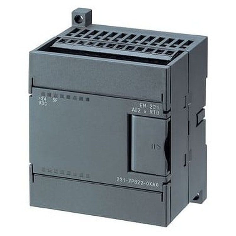 SIMATIC S7-200, Analog input EM 231, only for S7-22X CPU, 2 AI, Pt100/200/500/1000/10000, NI100/120/1000, CU10, Resistance 150/300/600 ohm, 15 bit+sign