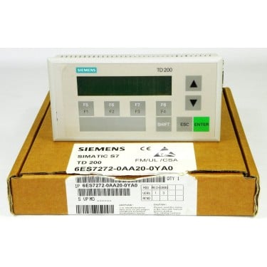 SIMATIC S7, TD 200 TEXT DISPLAY FOR S7-200, 2 LINES, WITH CABLE (2.5M) AND MOUNTING ACCESSORIES