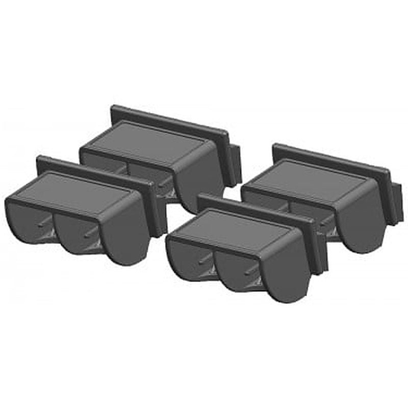 SIMATIC S7-1200, RJ45 strain-relief assembly, Dual Port 4 units per packing unit