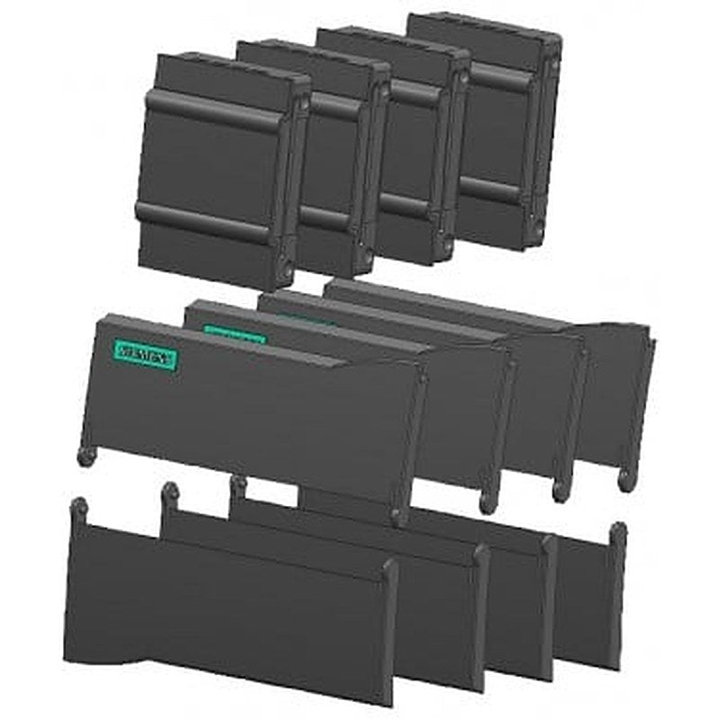SIMATIC S7-1200, spare part Font flaps CPU 1211/1212 (CPU 1211/1212 front flap top /front flap bottom/signal board cover) 4 units each