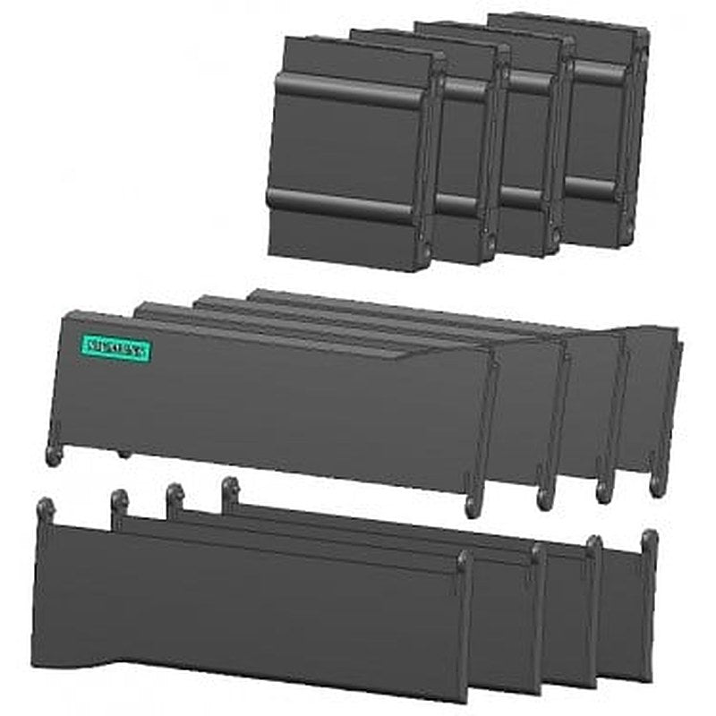 SIMATIC S7-1200, spare part Font flaps CPU 1214 (CPU 1214 front flap top /front flap bottom/signal board cover) 4 units each