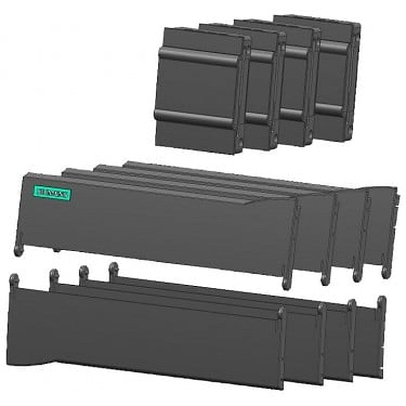 SIMATIC S7-1200, spare part Font flaps CPU 1215C (CPU 1215C front flap top /front flap bottom/signal board cover) 4 units each