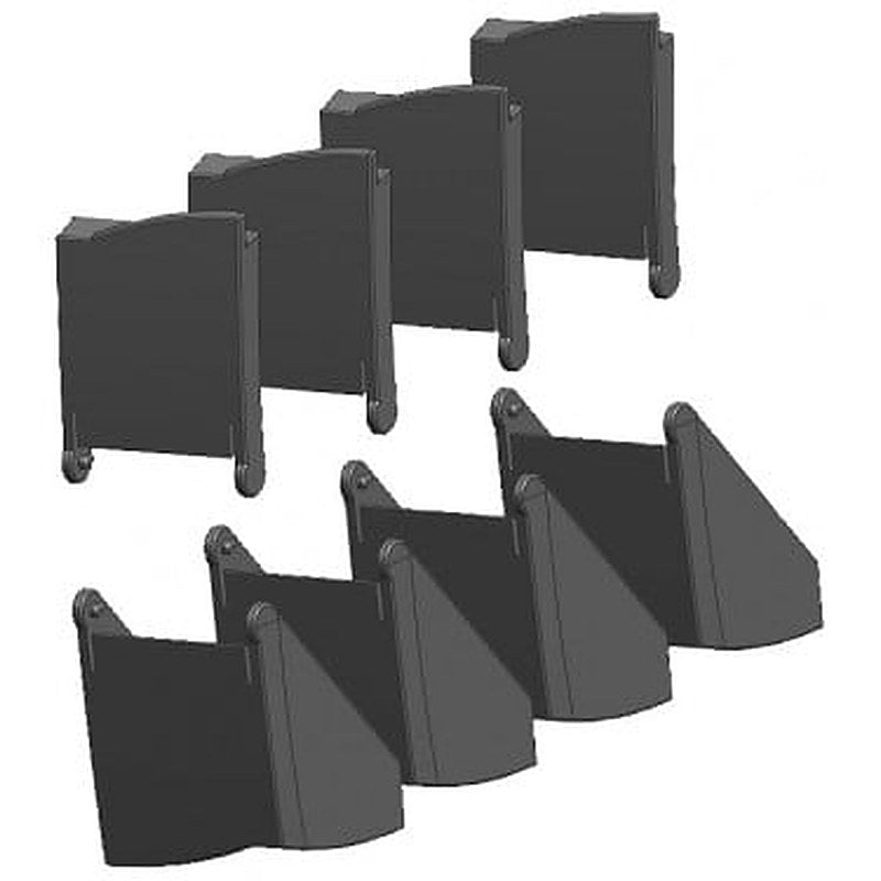 SIMATIC S7-1200, spare part font flaps communication modules, (communication module front flap bottom & top) 4 units each
