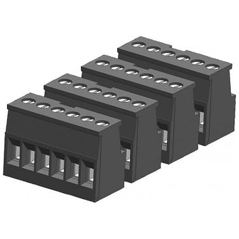 SIMATIC S7-1200, spare part I/O terminal block gold-plated analog signals CPU 1215C/1217C, (4 units with 6 screws each)