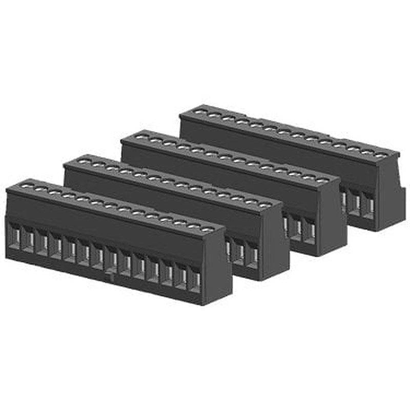SIMATIC S7-1200, spare part, I/O terminal block tin-coated, in push-in design, coded right, for CPU 1211C/1212C on input side, (4 units with 14 pins each)