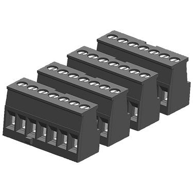 SIMATIC S7-1200, spare part, I/O terminal block gold-plated in push-in design for Analog signal module 8CH/16CH (4 units with 7 pins each)
