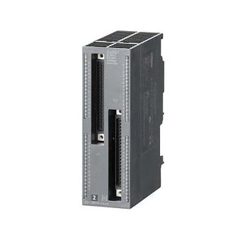 SIMATIC S7-300 digital output SM 322, Isolated in groups of 16, 64DO, 24 V DC, 0.3A sink output Total current 2 A/group, 8 A/module Terminal blocks 6ES7392-1.N00-0AA0 and cable 6ES7392-4...0-0AA0 required
