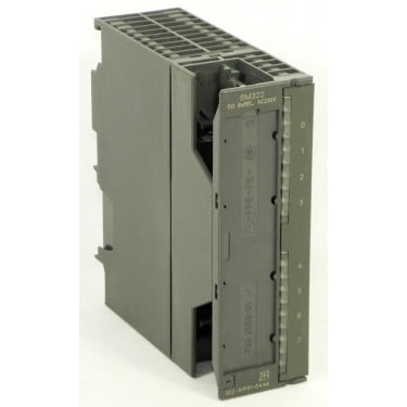 SIMATIC S7-300, Digital output SM 322, isolated, 8 DO (relay), 1x 20-pole, 24 V DC, 2 A or 230 V AC, 2A