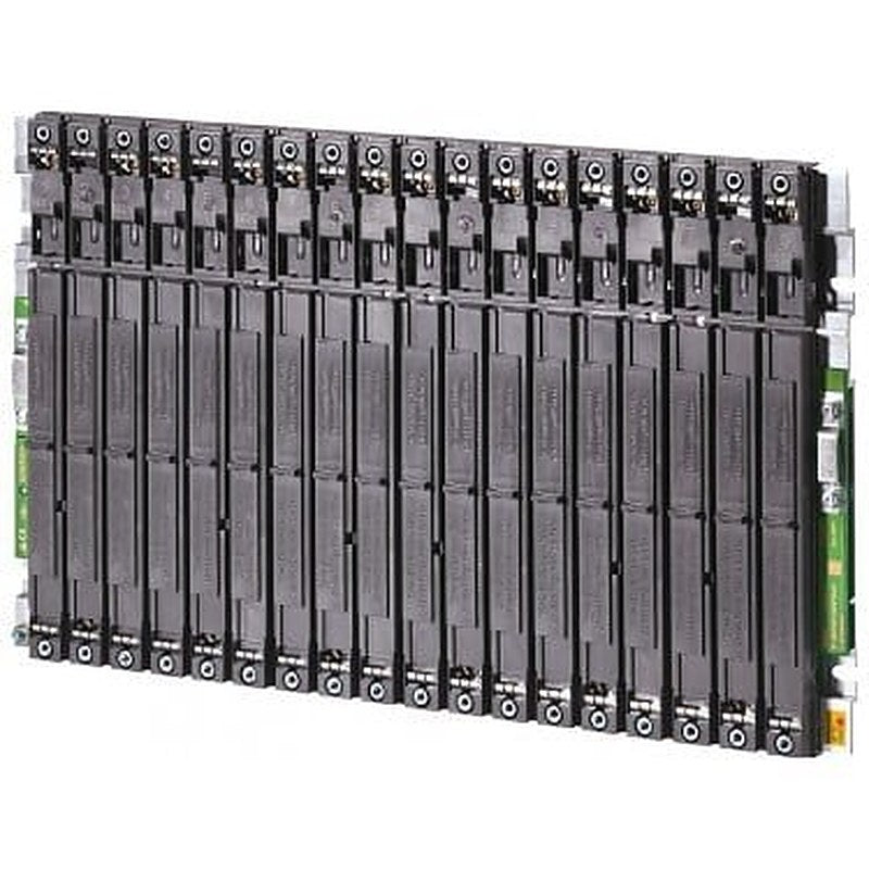 SIMATIC S7-400, rack aluminum UR2-H, central and distributed with 2 x 9 slots