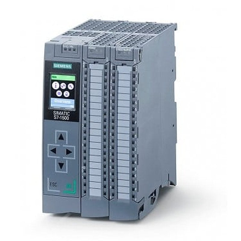 SIMATIC S7-1500 Compact CPU CPU 1511C-1 PN, central processing unit with work memory 175 KB for program and 1 MB for data, 16 digital inputs, 16 digital outputs, 5 analog inputs, 2 analog outputs, 6 high-speed counters, 4 high-speed counters for PTO/PWM/frequency output 1st interface: PROFINET IRT with 2-port switch, 60 ns bit performance, incl. push-in front connector, SIMATIC Memory Card required