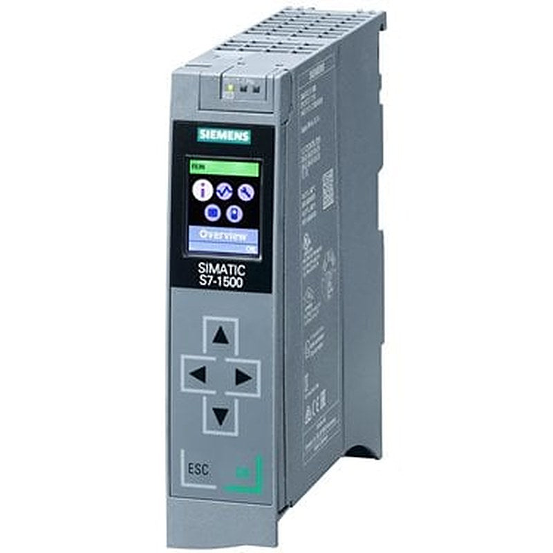 SIMATIC S7-1500T, CPU 1511T-1 PN, Central processing unit with Work memory 225 KB for program and 1 MB for data, 1st interface: PROFINET IRT with 2-port switch, 60 ns bit performance, SIMATIC Memory Card required