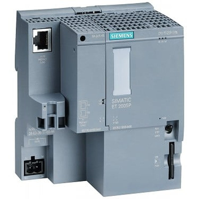 SIMATIC DP, CPU 1512SP-1 PN for ET 200SP, Central processing unit with Work memory 200 KB for program and 1 MB for data, 1st interface: PROFINET IRT with 3-port switch, 48 ns bit performance, SIMATIC Memory Card required, BusAdapter required for Port 1 and 2