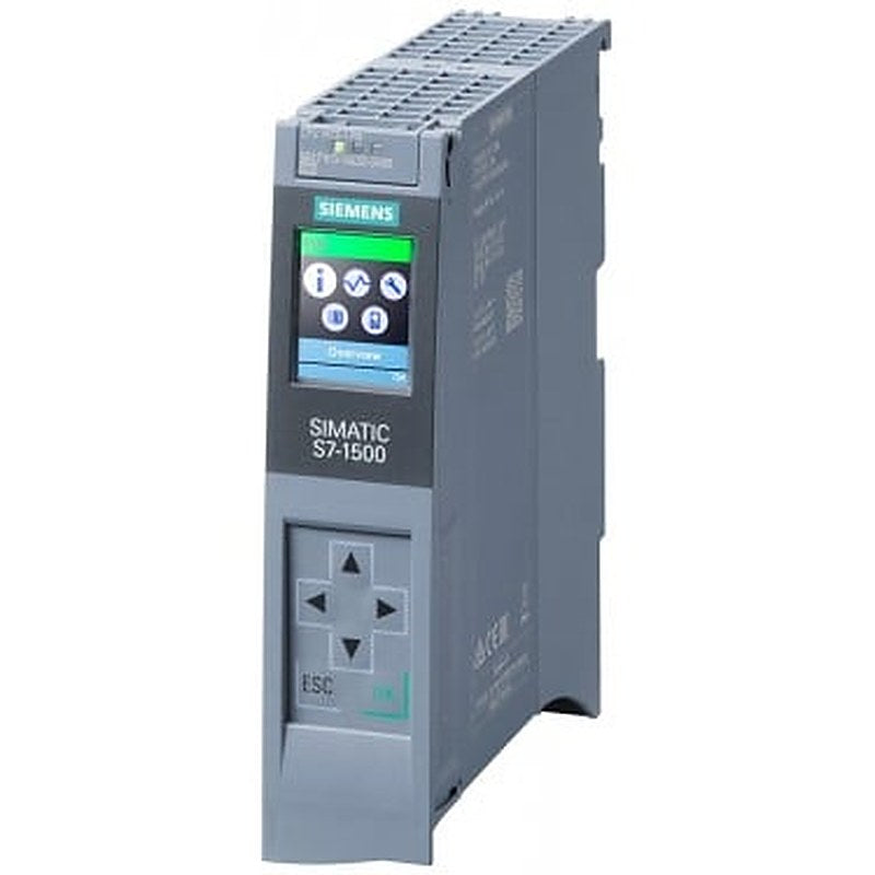 SIMATIC S7-1500, CPU 1513-1 PN, central processing unit with working memory 300 KB for program and 1.5 MB for data, 1. interface: PROFINET IRT with 2 port switch, 40 NS bit-performance, SIMATIC memory card necessary