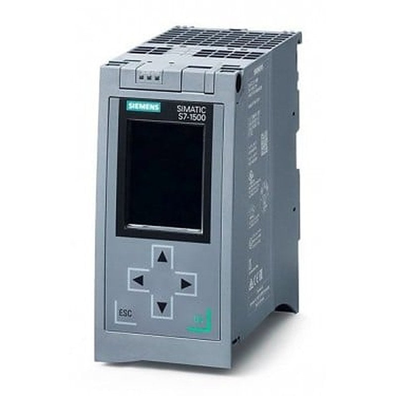 SIMATIC S7-1500F, CPU 1515F-2 PN, central processing unit with work memory 750 KB for program and 3 MB for data, 1st interface: PROFINET IRT with 2-port switch, 2nd interface: PROFINET RT, 30 ns bit performance, SIMATIC Memory Card required