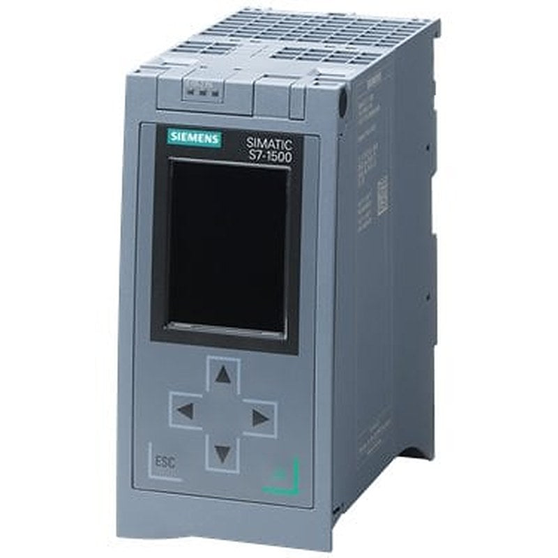 SIMATIC S7-1500R, CPU 1515R-2 PN central processing unit with work memory 500 KB for program and 3 MB for data, 1st interface: PROFINET RT with 2-port switch, 2nd interface: PROFINET, SIMATIC Memory Card required