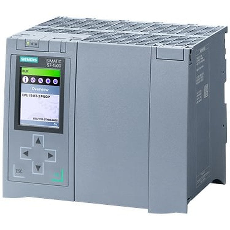 SIMATIC S7-1500T, CPU 1516T-3 PN/DP, central processing unit with work memory 3 MB for program and 7.5 MB for data, 1st interface: PROFINET IRT with 2-port switch, 2nd interface, Ethernet, 3rd interface, PROFIBUS, 6 ns bit performance, SIMATIC Memory Card required