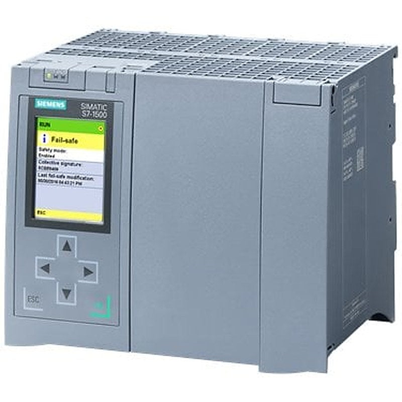 SIMATIC S7-1500TF, CPU 1517TF-3 PN/DP, Central processing unit with work memory 3 MB for program and 8 MB for data, 1st interface: PROFINET IRT with 2-port switch, 2nd interface, Ethernet, 3rd interface, PROFIBUS, 2 ns bit performance, SIMATIC Memory Card required