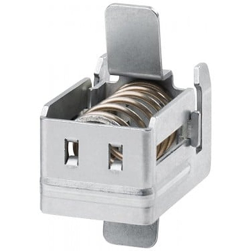 SIMATIC S7-1500, spare part shield terminal Suitable for analog modules and technology modules without shield bracket and without 24 V DC infeed element 10 units per packing unit