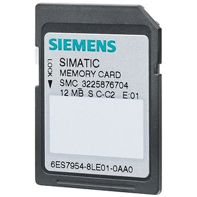 SIMATIC S7, memory card for S7-1x 00 CPU/SINAMICS, 3, 3 V Flash, 4 MB
