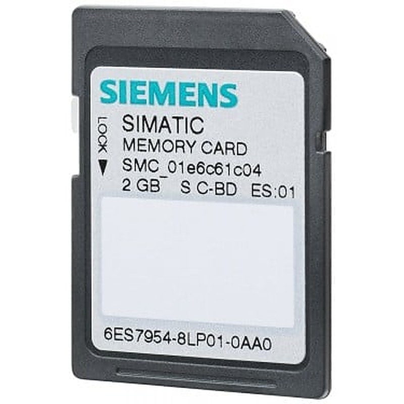 SIMATIC S7, memory cards for S7-1x 00 CPU, 3, 3V Flash, 2 GByte