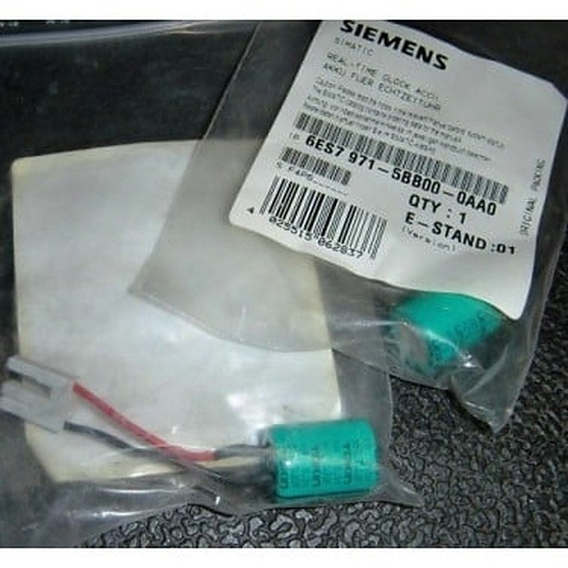 SIMATIC S7-300, SUPERCAP for buffering the real time clock CPU 314 and higher