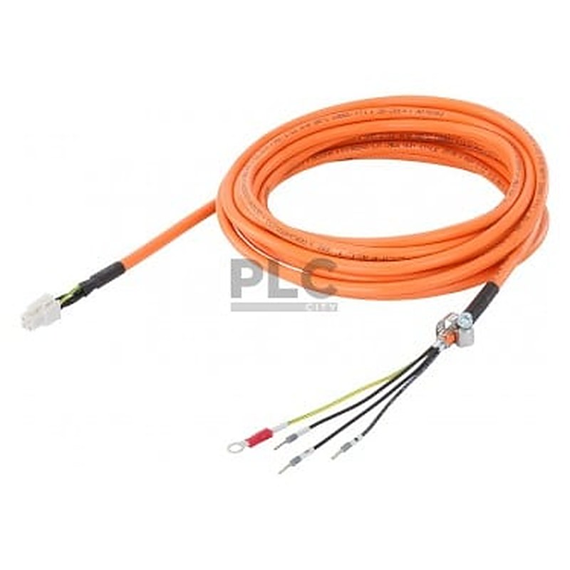 Power cable pre-assembled 6FX3002-5CK01-1CA0 4x 0.75 C, for motor S-1FL6 LI to V90 230 V FS A, B, C, D (1kW) MOTION-CONNECT 300 UL/CSA Dmax=7.1 mm Length (m)=20 m