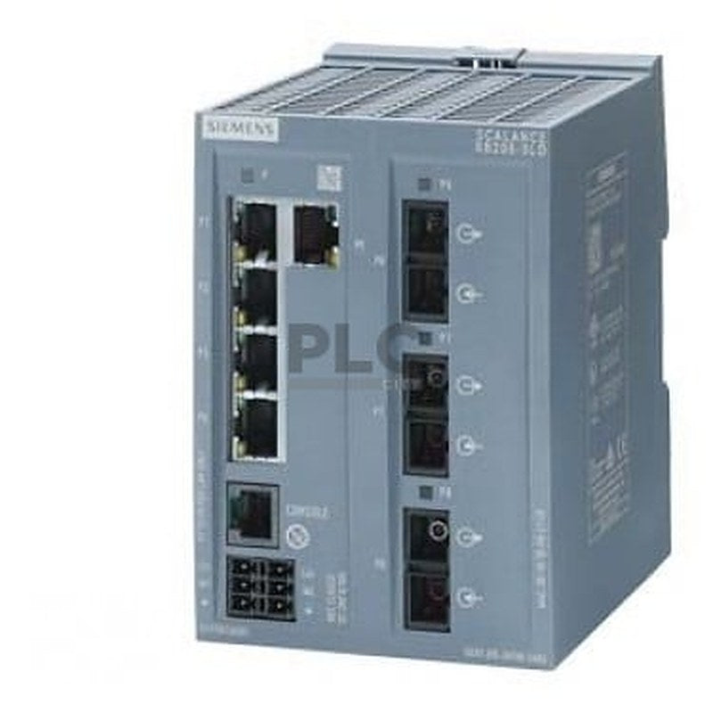 SCALANCE XB205-3LD managed layer 2 IE switch 5x 10/100 Mbit/s RJ45 ports 3x SM FO SC-port 1x console port, diagnostics LED redundant power supply; IEC 62443-4-2 certified; temperature range 0 °C to +60 °C; DIN-rail mounting; default PROFINET.