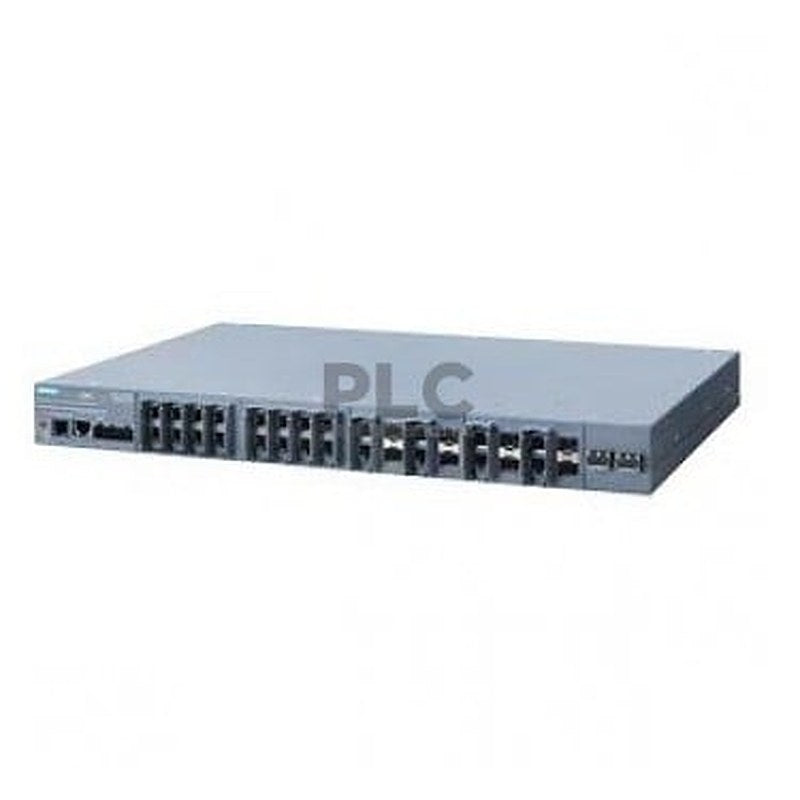 SCALANCE XR526-8C; managed IE switch; layer 3 with Key-Plug available; power supply 24 V DC; 24x 10/100/1000 Mbit/s RJ45; 8x 100/1000 Mbit/s SFP Combo; 2x 10 Gbit/S SFP+; in in total 26 ports can be used; error signaling contact; select/set pushbutton; PROFINET IO device; redundancy functions; Office features (RSTP, VLAN, IGMP, ...); C-PLUG in scope of supply.