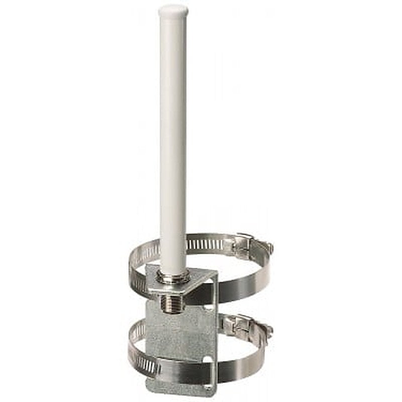 ANT793-6MN IWLAN antenna with omnidirectional characteristic incl. N-female plug: 5 dBi IP65 (-45-+70 °C), 5 GHz Wi-Fi compliance and observe national approvals; mounting on wall or mast; compact instructions as hard copy German/English scope of delivery: 1x ANT793-6MN, 1x terminating resistor TI795-1R .