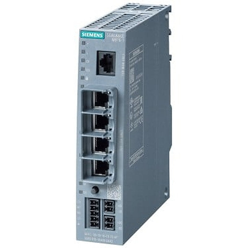 SCALANCE M816-1 ADSL router; for wire-bound IP communication from Ethernet- based automation devices via Internet service provider; VPN, Firewall, NAT; 4-port switch; 1x digital input, 1x digital output; ADSL2+, Annex A .