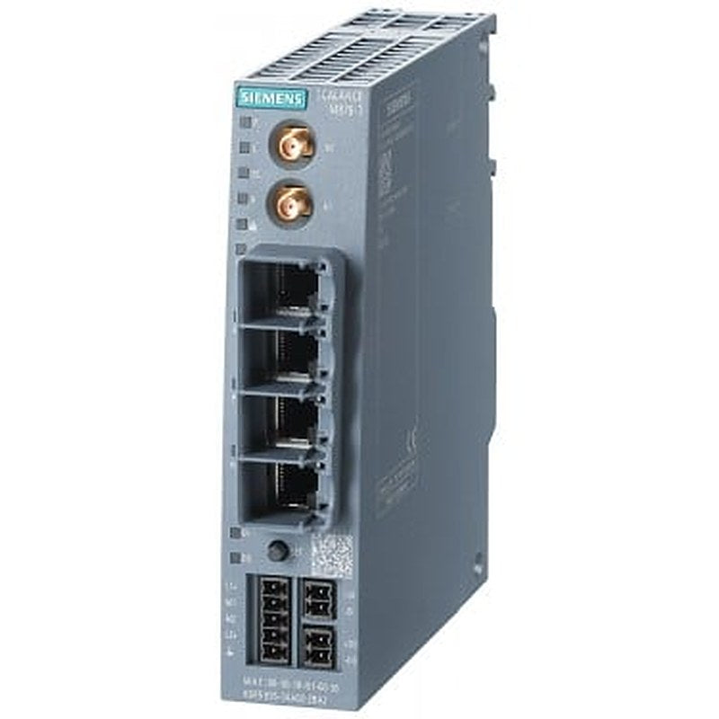 SCALANCE M876-3 3G router; for wireless IP communication of Ethernet-based programmable controllers via 3G mobile radio HSPA+/EV-DO, VPN, Firewall, NAT 4-port switch; Antenna diversity; 1x digital input, 1x digital output; observe national approvals! Observe provider's approvals! .