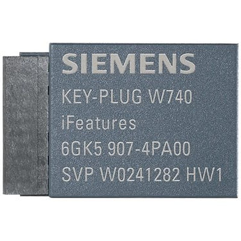 KEY-PLUG W740, Removable data storage medium for enabling of iFeatures for SCALANCE W in client mode, permits simple device replacement in event of fault and the recording of configuration data; or configuration and application data, For all SCALANCE W devices with plug slot.