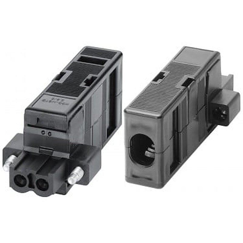2-pole terminal block for power supply (230 V AC) incl. enclosure; for SCALANCE XR-300 1 pack=5 units; spare part.
