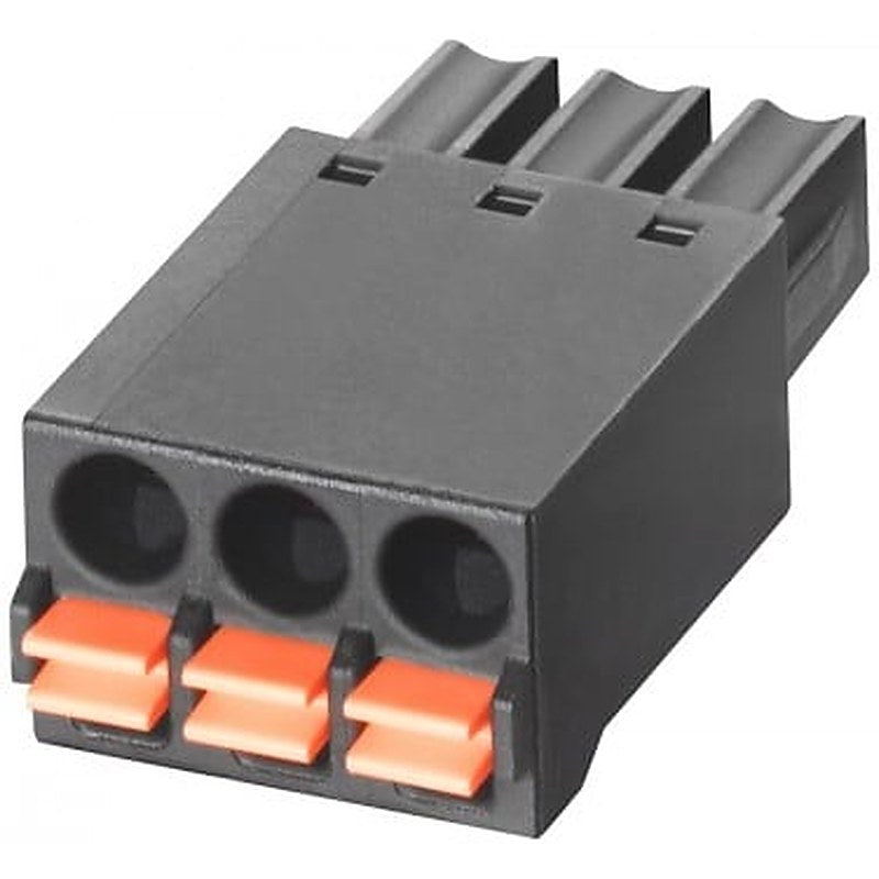 Push-in terminals 3-pole; for power supply; 24 V DC; for SCALANCE XB-200 1 pack=5 units spare part.